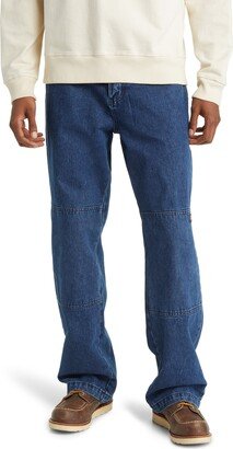 Double Knee Loose Fit Jeans