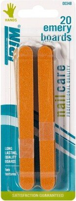 Trim Emery Boards Nail File - 20ct