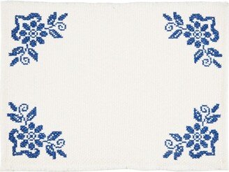 Cabana Anisa embroidered linen placemat