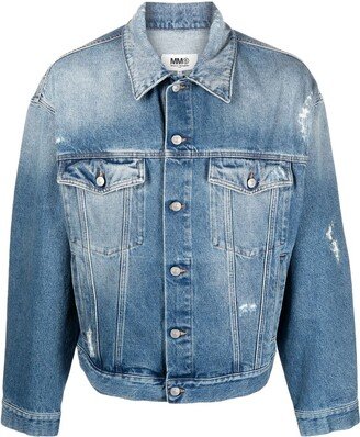 Button-Up Denim Jacket