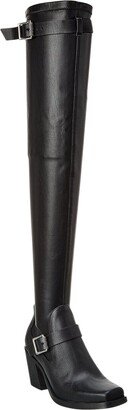 Axis Leather Thigh-High Boot