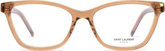 Sl M128 Brown Glasses