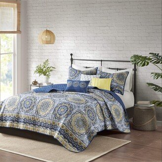 Gracie Mills - Tangiers 6 Piece Coverlet Set - California King