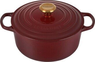 4.5-Qt. Signature Enameled Cast Iron Round Dutch Oven