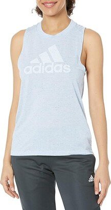 Future Icons Winners 3.0 Tank Top (Blue Dawn Melange/White) Women's Clothing