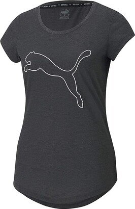 Performance Cat Tee (Dark Gray Heather) Women's Clothing