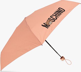 Folding Umbrella With Logo Unisex - Pink