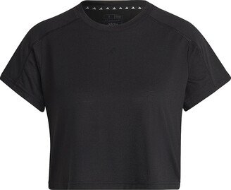 AEROREADY Train Essentials 3 Bar Logo Cropped Tee