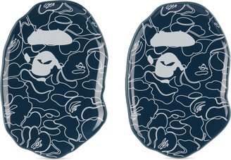 Navy Small Ape Head Plate Set