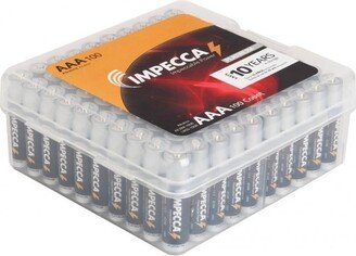 Impecca AAA 100-Pack Alkaline Batteries High-Performance (100-Cells)