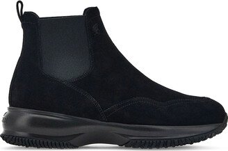 Black Interactive Ankle Boot