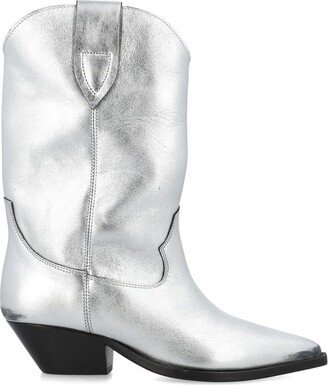 Duerto Metallic Ankle Boots