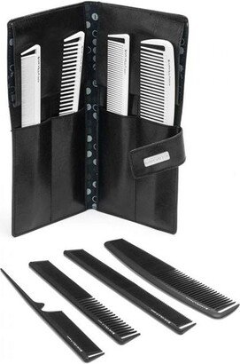 Sam Villa Signature Series 8 Piece Comb Set with Case