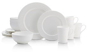 Nellie White 16-Piece Dinnerware Set