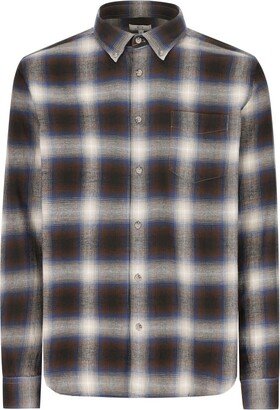 Checked Buttoned Shirt-AE