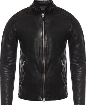 ‘Cora’ Leather Jacket - Black