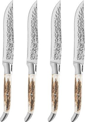 Laguiole Connoisseur Bbq Steak Knives, Set Of 4