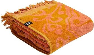 Rosie (Orange) Bath Towels