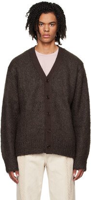 Brown Grandpa Cardigan