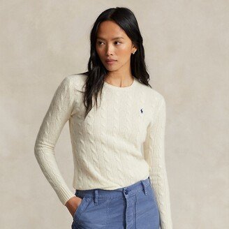 Cable-Knit Wool-Cashmere Sweater-AT