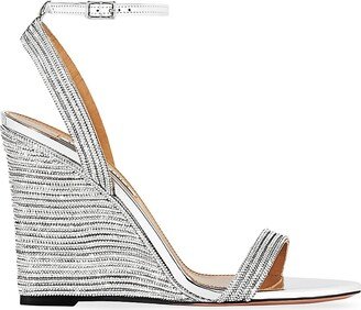 Wow Crystal 95MM Wedge Sandals