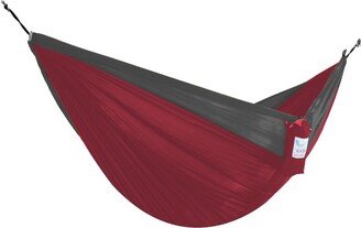 The Hamptons Collection 128 Red and Gray Heavy Duty Lightweight Traveler’s Nylon Hammock