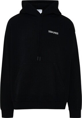 Logo Printed Drawstring Hoodie-BS