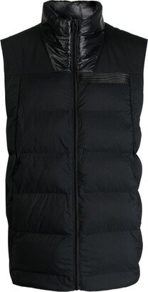 Logo-Print Quilted Gilet