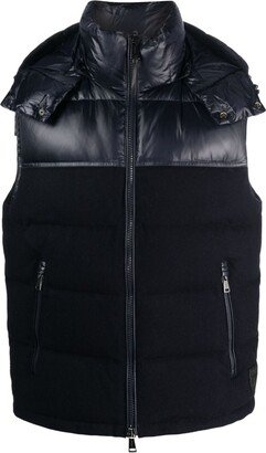 Polo Pony padded hooded gilet