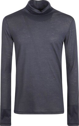 Jil Sander+ Logo Printed Long-Sleeved Jumper-AA