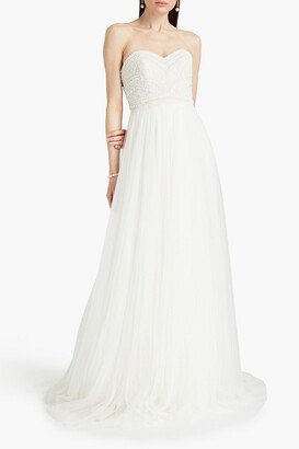 Kerry embellished tulle bridal gown