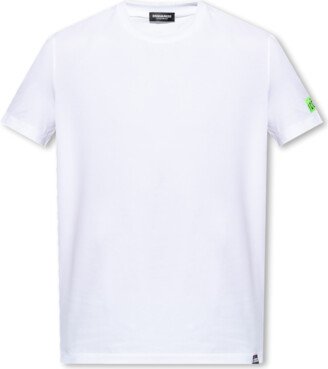 Cotton T-shirt With Logo - White