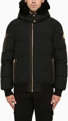 padded bomber jacket-AN