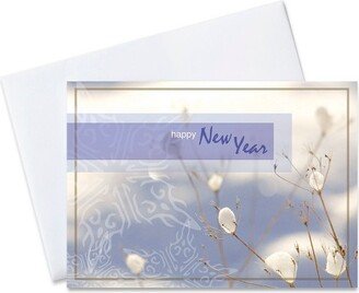 CEO Cards New Year Greeting Card Box Set of 25 Cards & 26 Envelopes - N9004