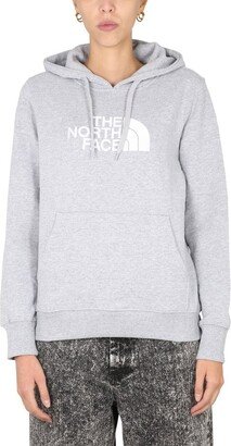 Logo Printed Drawstring Hoodie-AT