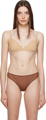 Beige Fits Everybody Corded Lace Bralette