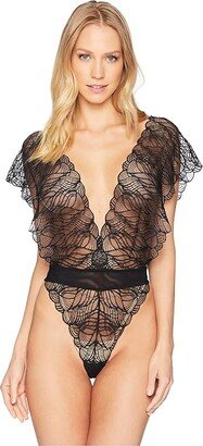 Emerson Bodysuit (Black) Women's Lingerie