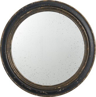 A and B Home A&B Home Distressed Brown 23.5-inch Mirror