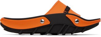 Orange & Black Bucklow Slides-AA