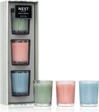 3-Pc. Wellness Votive Candle Gift Set