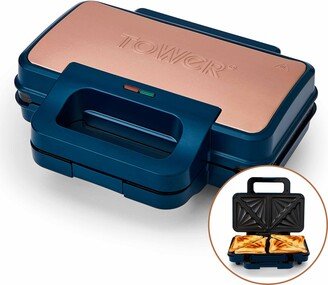 Cavaletto 900W Sandwich Maker Navy Blue