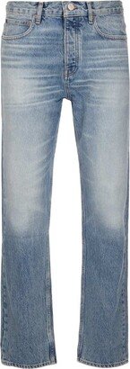 Clean Straight-Leg Jeans-AA