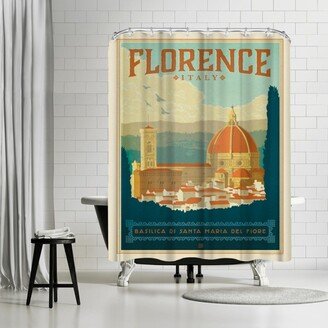 71 x 74 Shower Curtain, Italy Florence by Anderson Design Group