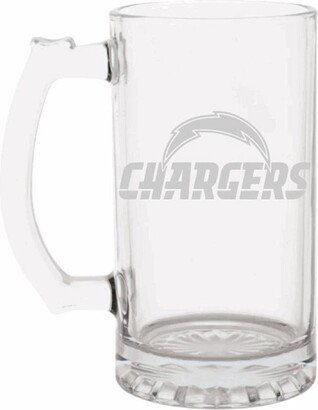 Los Angeles Chargers Engraved Beer Mug, 16 Or 26Oz Etched Mug. Gift For Fan With Name