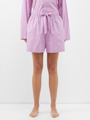 Organic-cotton Pyjama Shorts-AE