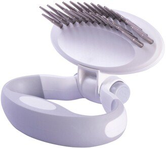 'Gyrater' Swivel Travel Dual-Rowed Grooming Undercoat Pet Rake