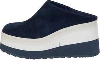 Women's Coach Platform Clogs - Navy - 10 M US