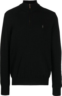 Polo Pony half-zip jumper-AA