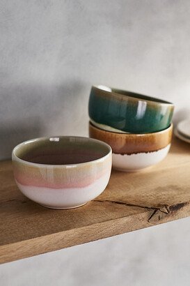 Color Topped Dip Bowls, Set of 3