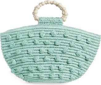 Opal Pompom Tote